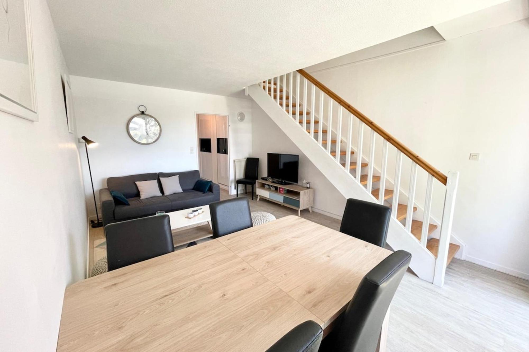 T3 Duplex Top Cosy Balcon 300M Des Plages Carnac Zewnętrze zdjęcie