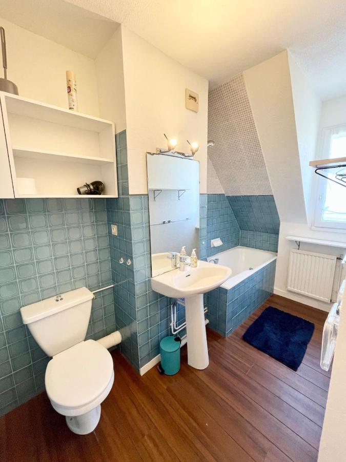 T3 Duplex Top Cosy Balcon 300M Des Plages Carnac Zewnętrze zdjęcie